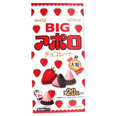 meiji 明治 日本 Big Apollo 巧克力(草莓) 120g, 1個