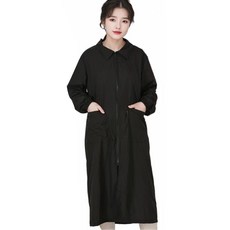 방수 애견 미용사 방수패드 방수 앞치마 작업복 가운 긴팔 반팔 유니폼 펫샵, A. LB033 블랙 긴소매발수