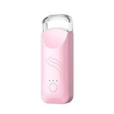 便攜電熱睫毛夾 雙溫控定型充電式睫毛機, 玫瑰粉, 如圖所示