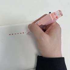 하트 포인트 데코펜 다이어리 꾸미기, 1개, 상세페이지 참조