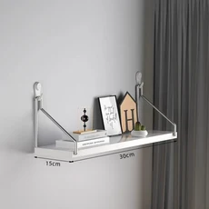 15/20/25/30cm 섹터 플로팅 코너 선반 벽걸이형 나무 거실 침실 욕실 주방 수납 정리함, 02 Radius 30cm