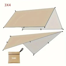 캠핑 타프 방수 텐트 관광 차양 쉐이드 정원 캐노피 해변 햇빛가리개 야외 초경량 태양 쉘터, 4) 351000