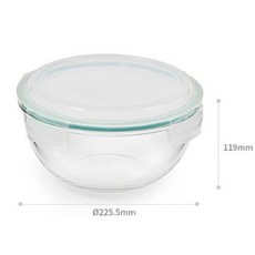 [T감사제] 글라스락 수박 보관 용기 2L 1개