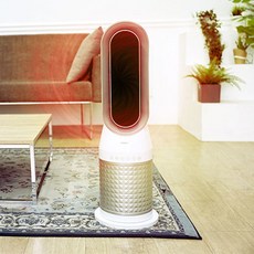 델루체 LED 날개없는 스탠드형 온풍기, DLH-R550NK