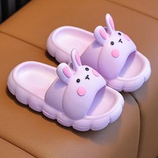 卡通兔子兒童涼拖鞋 女童夏季室內外防滑軟底拖鞋