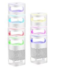 新款家用靜音LED光觸媒滅蚊燈 USB充電 七彩夜燈, 觸屏開關 七彩燈光