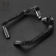 오토바이 브레이크 레버 가드 핸들바 프로텍터 클러치 핸드가드 스쿠터용, 1개, 6. Lever Guard Gray