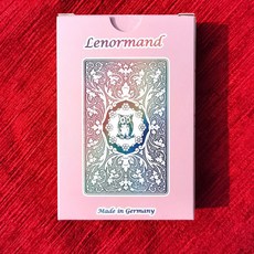 女巫卡塔牌屋 6.3*9.5cm彩色貓頭鷹雷諾曼 桌遊 卡牌遊戲 英文桌遊 占卜Lenormand聚會休閒遊戲 卡牌, 彩色貓頭鷹牌