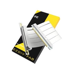 EZDIY-FAB PCIE 5.0 라이저 케이블 매우 유연한 128GB/s 대역폭 GPU 확장 RTX 5090 4090 및 RX 9000용 수직 GPU 마운트 역호환 PC, 직각-90도, 20CM
