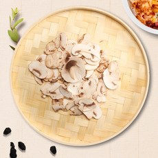 양송이버섯 슬림슬라이스 1kg/피자토핑 죽 찌개등 다양한활용, 1kg, 1개