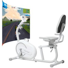 엑사이더 리얼 좌식 실내자전거 EB620, 화이트