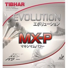 TIBHAR EVOLUTION MX-P 桌球膠皮, 1個, 2.1~2.2mm,紅色