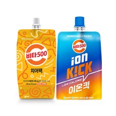 [광동직영] 비타500 치어팩 250ml x 24팩 + 이온킥 250ml x 24팩, 48팩