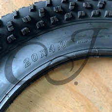 CJ Ebike 20X4.0胖胖胎輪胎外胎，加厚耐磨，提升騎乘舒適度與安全性, 1個, 20x4.0