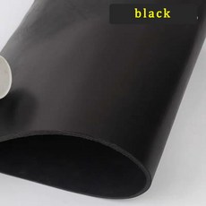 쇼파가죽스티커 가죽 수선패치 4mm 두께의 하드 소 갈색 식물성 태닝 헤드 레이어 소재 수제 DIY 원단 kn, [00] 10x30cm, [00] 검정색