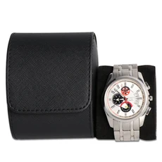 시계 롤 여행 케이스-1/2/3 슬롯 보관 및 정리함-혁신적인 탈착식 쿠션 견고한 칸막이로 안전한, 05 Black 1 slot