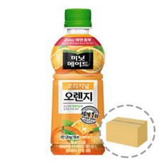 심플스토어 오렌지주스 24팩 대용량 박스 세트 낱개 과채음료 과즙 원액 착즙 매장 업소 카페 식당, 350ml