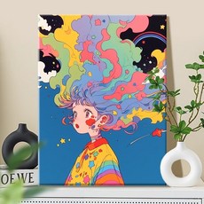 보석십자수 DIY 액자형 세트 큐빅 비즈 캔버스 사진 하루클래스 아이러브페인팅 패브릭 액자, 06 전체 30x40cm 도구세트