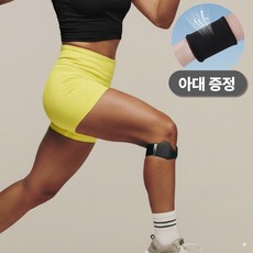 리멤버 슬개골 슬개건 고탄력 무릎보호대 관절보호대, 1개, 블랙