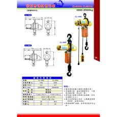 WIN 五金 基業牌 台灣製快速型單相電動吊車, 1個