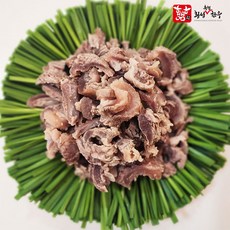 횡성축협한우 채끝스지 1등급 냉동육 200g x 10팩 대가족용 실속 세트