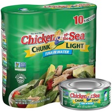 치킨 오브 더 씨 청크 라이트 튜나 인 워터 Chicken of the Sea Chunk Light Tuna in Water 1.13kg, 1개
