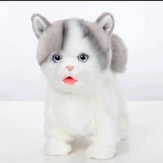 ai인공지능 반려로봇강아지 우유가능 핥기모션 짖는, 블루 고양이