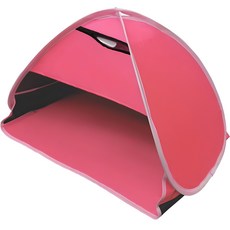 TCR 臉部遮陽防曬帳篷 粉紅色 L, 1件
