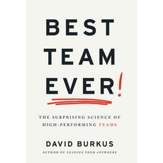(영문도서) Best Team Ever: The Surprising Science of High-Performing Teams Hardcover, Twinbolt, English, 9781544541754