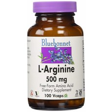 Bluebonnet 蛋白質保健食品膠囊 500mg 素食無麩質, 100 件, 1個