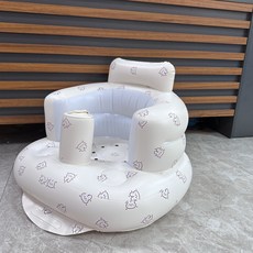 寶寶學坐充氣椅 寶寶學坐神器, 兔子