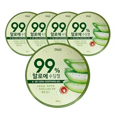 예쁜얼굴 알로에베라 수딩젤 300g, 5개