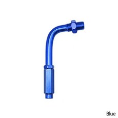 오토바이 90도 스로틀 케이블 나사 머리 알루미늄 합금 조정 가능한 부품 액세서리, 02 파란색