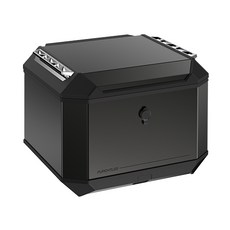 Honda nc750x 機車鋁箱 德國富合樂斯 50l後箱大容量好收納 附通用底盤 送雙靠背 快拆式設計一鍵上鎖, 1個