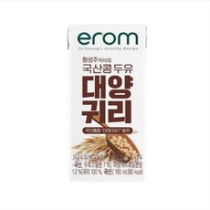 이롬황성주국산콩 대양귀리두유, 190ml, 192개