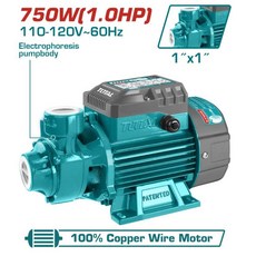 TOTAL 750W 漩渦泵 100% 銅線馬達 電泳泵體 1/x1/, 1個