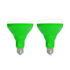 ECLATIS Helloify BR30 LED 식물 영양 전구 9W DIY 원예 실내 원예 꽃 온실 인도르 정원 화이트 라이트 및 레드 스펙트럼 핑크 2개 305120, ECLATIS Helloify BR30 LED 식물 영