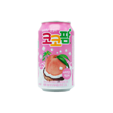 코코팜 피치핑크 복숭아 340ml, 10개