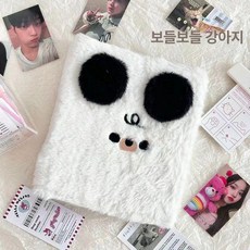 레인보우 귀여운 강아지 만화 민소매 고양이 동물, 5인치 2칸 10페이지, 1매, J28 플러시 퍼피