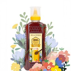 트리지 천연 벌꿀 2kg 야생화꿀 잡화꿀 베트남 토종꿀 직접수입, 1개