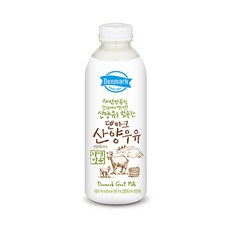 덴마크 자연방목된 산양유 함유한 산양우유, 750ml, 24개