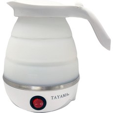듀얼 전압 110V220V의 타야마 접이식 실리콘 전기 주전자
