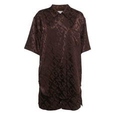 발렌시아가 중고 올오버 로고 수트