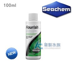 【AC草影】Seachem 西肯 高濃度水草液肥（100ml）【一瓶】水草液肥 水族缸肥料 魚缸肥 魚缸肥料 水草肥, 1個