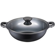 PN풍년 펄블랙 주물 IH 전골냄비 양수 32cm PPBC-32CL(IH) 매운탕 김치찌개 전골요리 용 대형, 1개