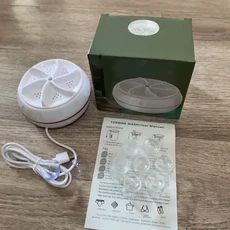 1인용 여행용 가정용 출장용 USB 회전식 터빈 휴대용 미니 세탁기 (양말 속옷 접시 세척), 01 A2