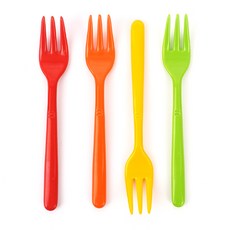 디저트 과일 샐러드 포크 다회용 어린이 포크