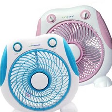 유니맥스754 박스형 25cm 5엽날개 개구리선풍기 OC_0322TC