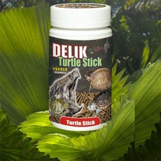 樂樂魚 水龜專用主食飼料，含鈣質維生素D3，烏龜澤龜飼料，促進甲殼健康, 1個, 水龜專用飼料（條狀）280ml, 280ml