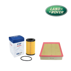 랜드로버 디펜더 TTF 엔진오일필터 + 에어필터 세트, 1개, [L663] 디펜더 D250